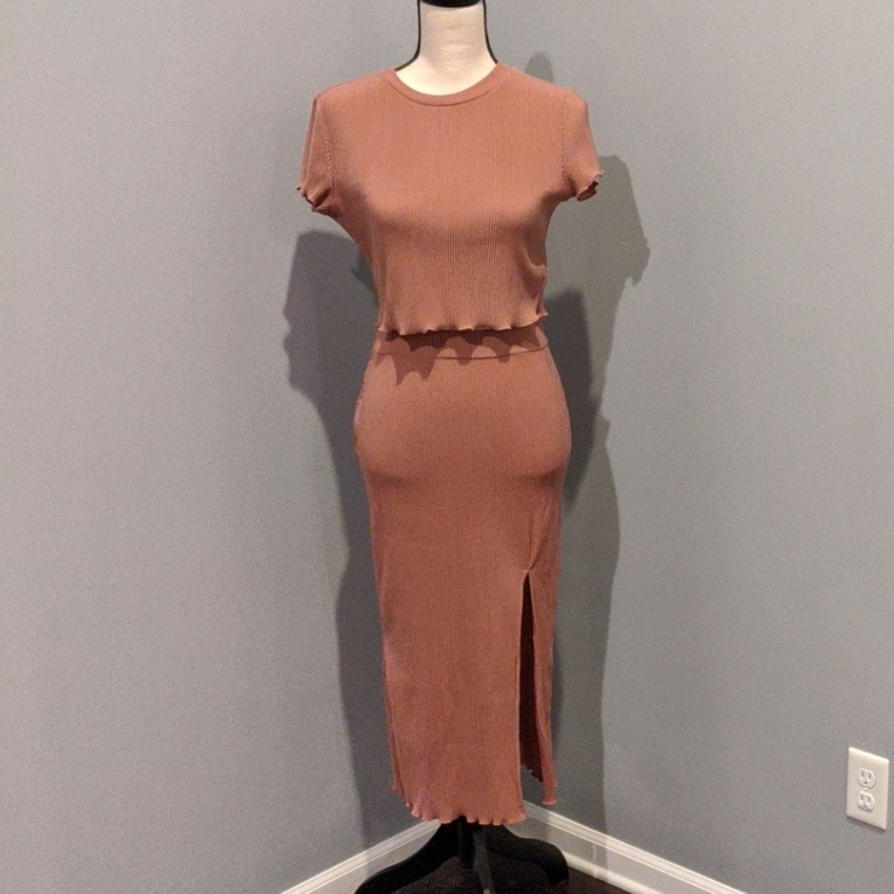 H&M | Rose Skirt and Top